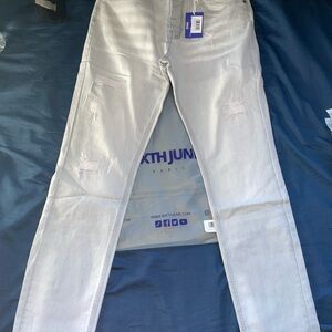 Size 32 Sixth June Men's Slim White Jeans